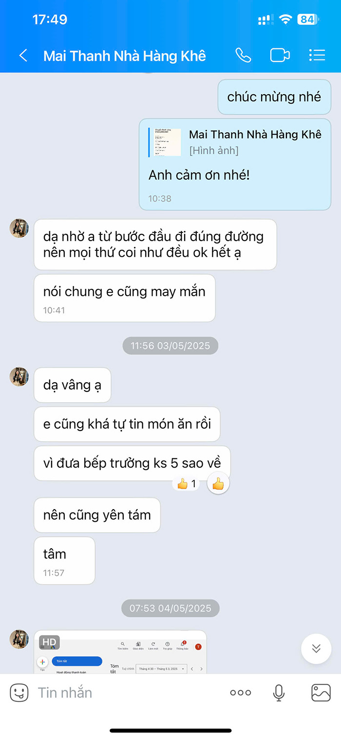 Mai Thanh moi Cafe Thien OBM 2