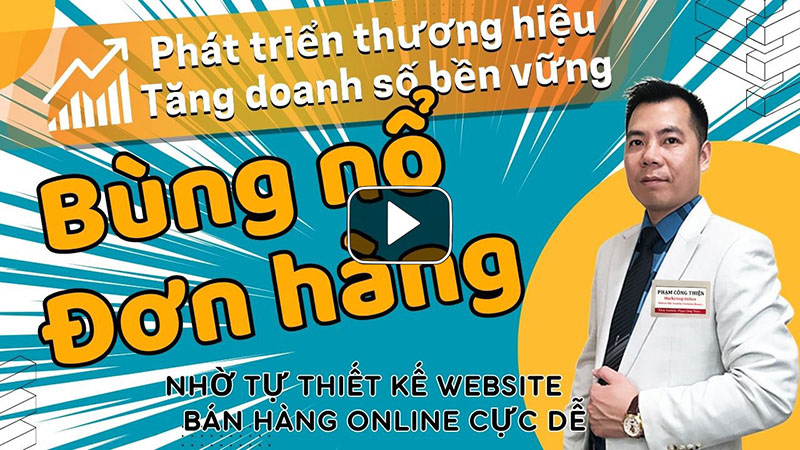Huong dan tu thiet ke website ban hang Online chuyen nghiep chuan SEO ai cung tu lam duoc